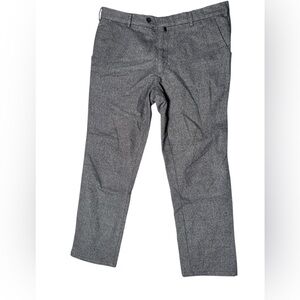 Meyer‎ bonn Black heathered dress Pants 36 x 27 cotton